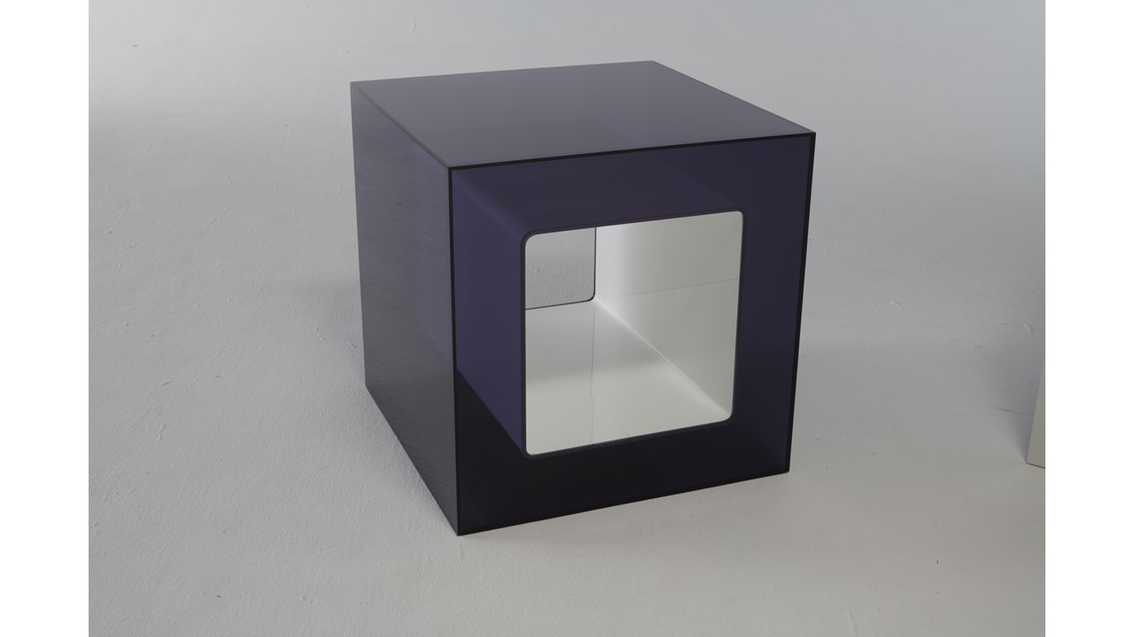 CUBE PLEXI COULEUR - Maison Pergay